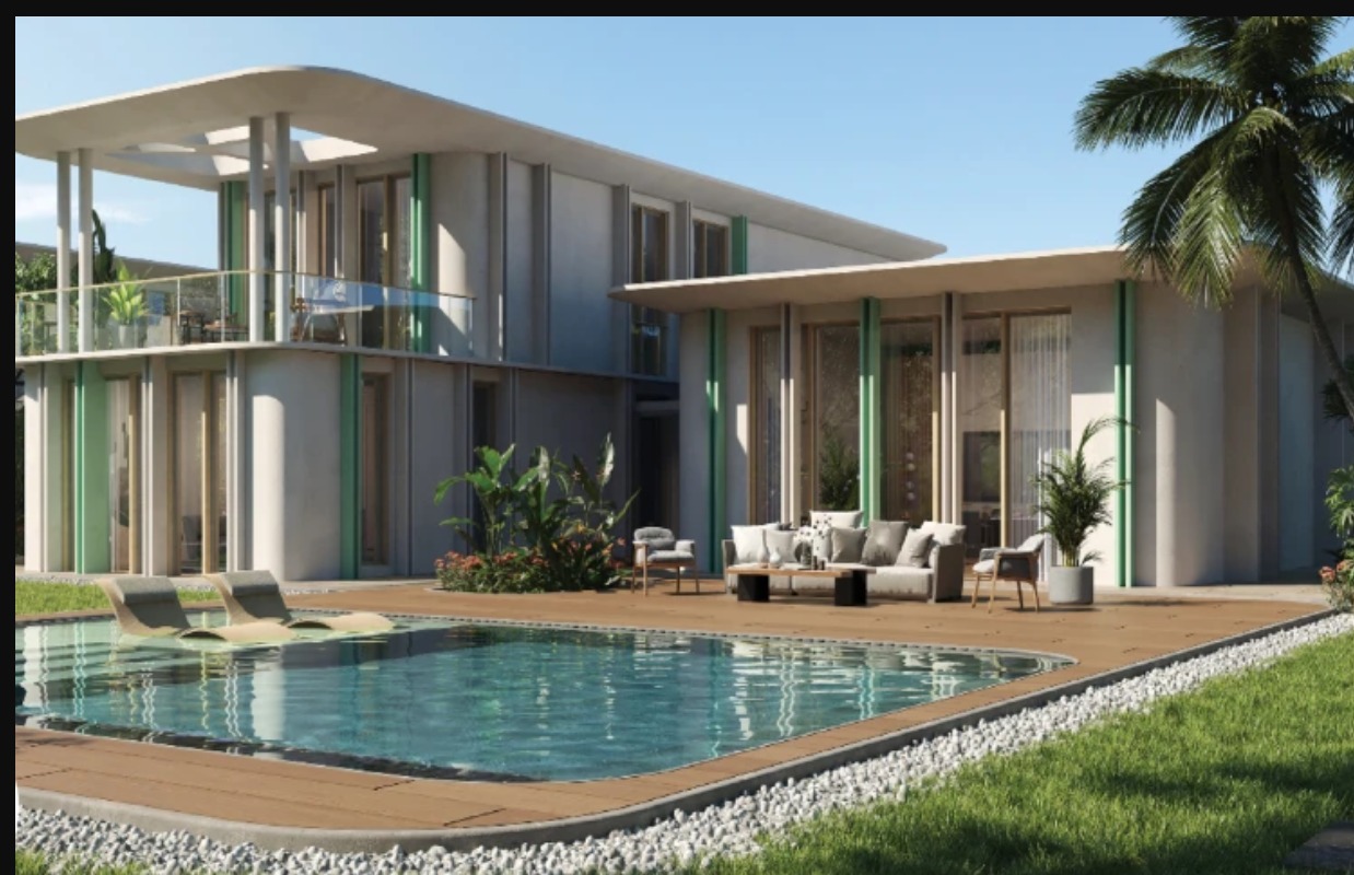 بسعر مغري فيلا 465م بقرية مارسيليا بيتش 5 فيو رائع