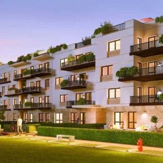 ارخص شقة 80م للبيع فى كمبوند يلو القاهرة الجديدة