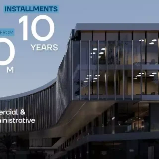 محل بمساحة 68 متر للحجز في مشروع ان تاون التجمع الخامس