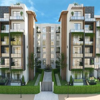 شقة للبيع 163م في أب ويست أكتوبر بتسهيلات فى السداد