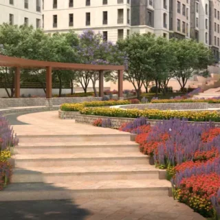 شقة مميزه للبيع في مشروع الكا التجمع الخامس بمساحة 170 متر