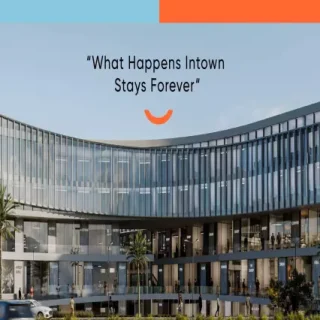 محل بمساحة 68 متر للحجز في مشروع ان تاون التجمع الخامس