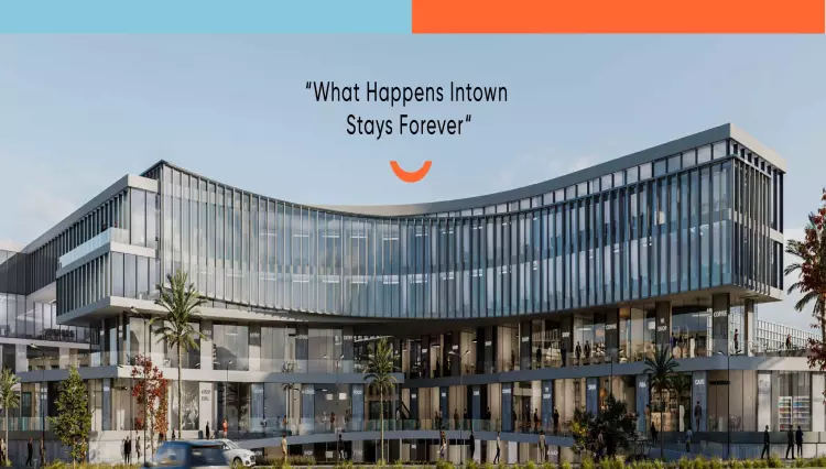 محل بمساحة 68 متر للحجز في مشروع ان تاون التجمع الخامس