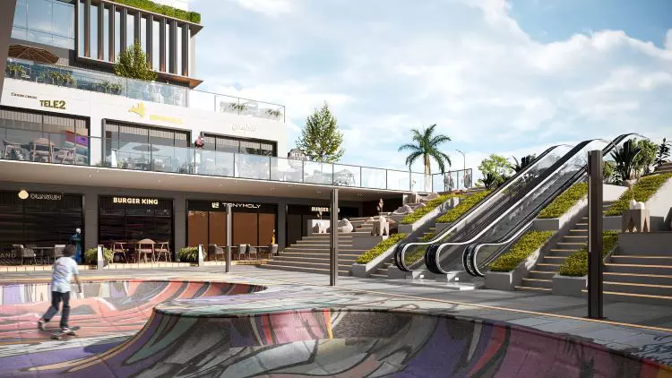 تفاصيل بيع مكتب بمساحة 84 متر في مول ذا لارك التجمع الخامس