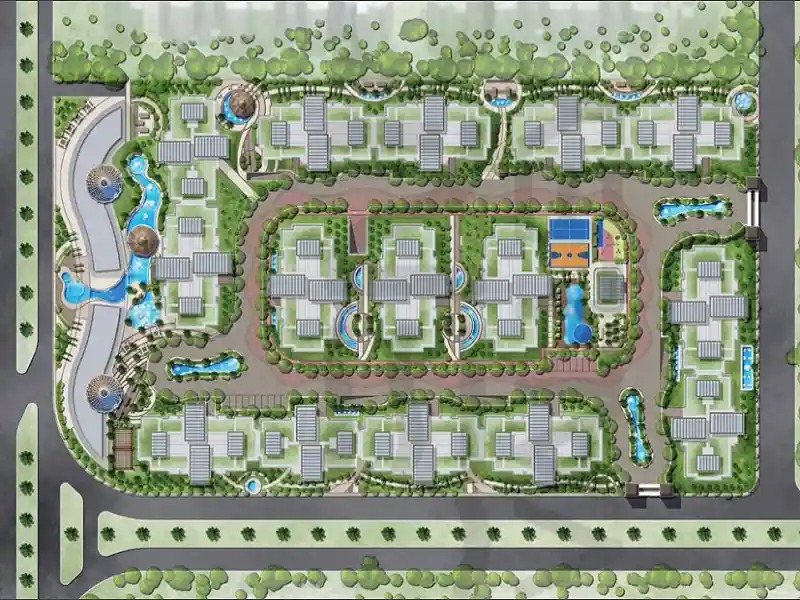 أرخص فيلا 4 غرف إستلام فورى بتسهيلات 4 سنوات في كمبوند فالنسيا فالي