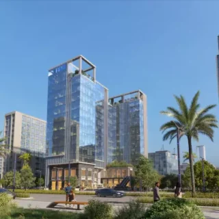 باقل من سعر السوق، مكتب في مول اوبتيما بيزنس كومبلكس 38م تشطيب كامل