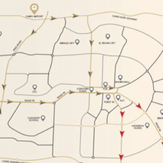 ارخص شقة 126م للبيع فى كمبوند ذا ايكون جاردنز القاهرة الجديدة