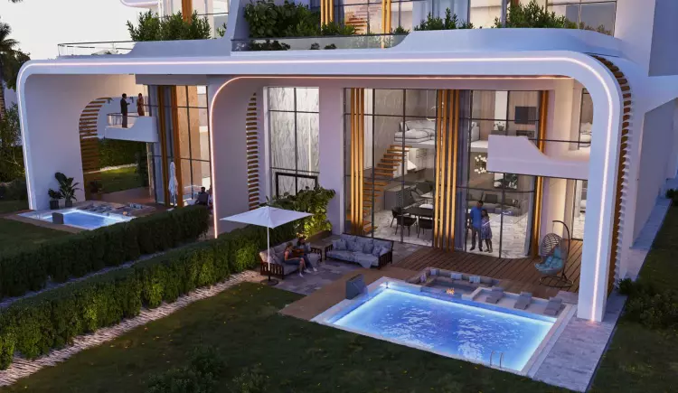 اسكن في كمبوند امارا ريزيدنس القاهرة الجديدة شقة بمساحة 180 متر