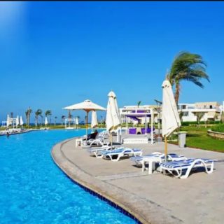 بسعر مغري فيلا 465م بقرية مارسيليا بيتش 5 فيو رائع