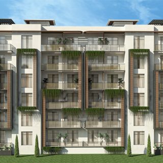 شقة للبيع 163م في أب ويست أكتوبر بتسهيلات فى السداد