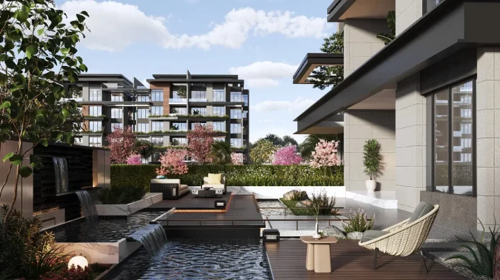 عرض متميز شقة 156 متر للبيع في كمبوند إيلاف ريزيدنس بموقع مميز