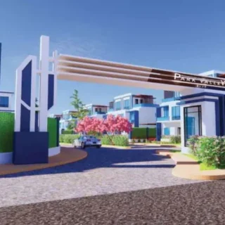 للبيع بكمبوند بارك فالي بلو توين هاوس بمساحة 243 متر بسعر لقطه جداا