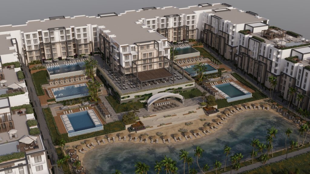 باقل من سعر السوق، شاليه في منتجع مارينا هيلز 90م تشطيب كامل