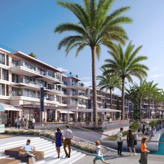 للبيع بمارينا ويست الساحل الشمالي شاليه بمساحة 128 متر بسعر لقطه جداا