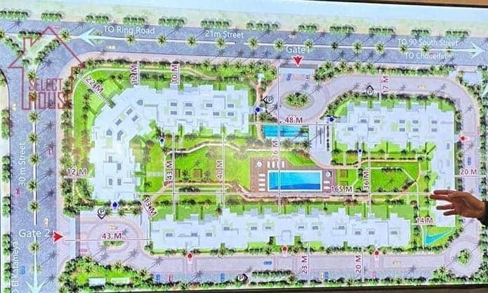 كمبوند sq1 التجمع الخامس HDP للتطوير العقاري – SQ1 New Cairo Compound