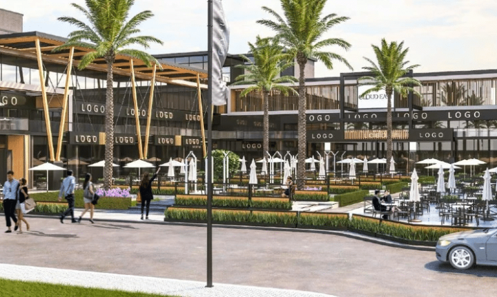 باقل من سعر السوق، محل في كلاود ايست التجمع الخامس 110م تشطيب كامل