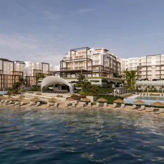 باقل من سعر السوق، شاليه في منتجع مارينا هيلز 90م تشطيب كامل