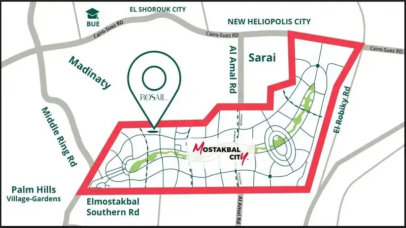 شقتك في مشروع روسيل سيتي المستقبل سيتي بتسهيلات تصل إلي 10 سنوات
