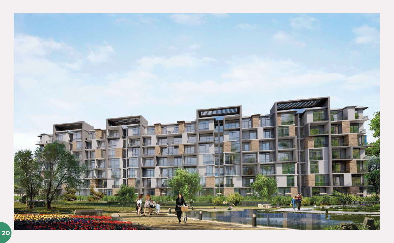 ارخص شقة 103م للبيع فى كمبوند نيوم المستقبل سيتي