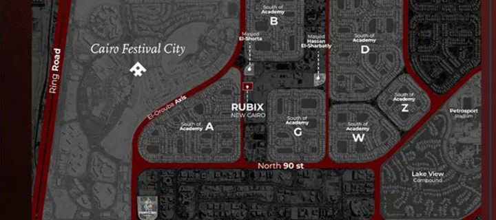 للبيع بالتقسيط مكتب 46 متر في روبيكس القاهرة الجديدة