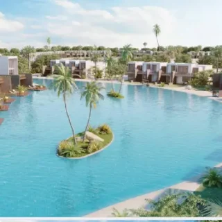 شاليه تسليم فوري 150م في منتجع هاسيندا حنيش الساحل الشمالي