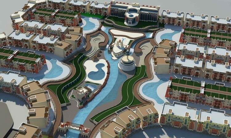 تحت سعر السوق شاليه 125م للبيع في لاسيرينا ميني ايجيبت العين السخنة