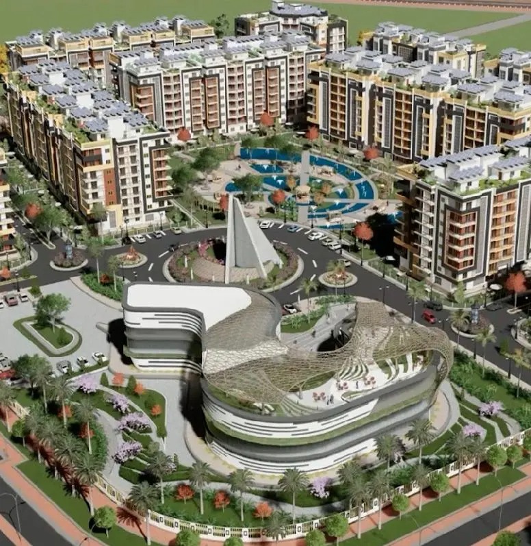 للبيع بكمبوند لايت سيتي العاصمة الإدارية شقة بمساحة 155 متر بسعر لقطه جداا