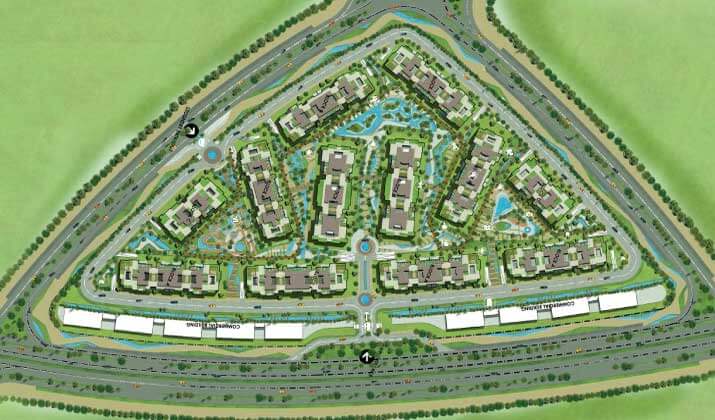 شقة للبيع 137م في كمبوند رايت العاصمة الإدارية الجديدة بتسهيلات فى السداد