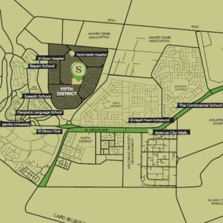 باقل من سعر السوق، شقة في كمبوند سيرينتي العبور 82م تشطيب كامل