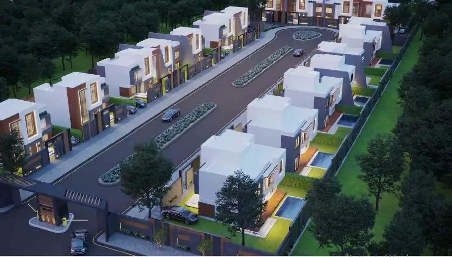 لمحبى الرقي توين هاوس للبيع في كمبوند سوليمار نيو زايد بمساحة 320 متر