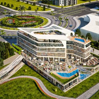 بتشطيب سوبر لوكس احصل علي مكتبك بمساحة 73 متر في ذا بير العاصمة الإدارية الجديدة