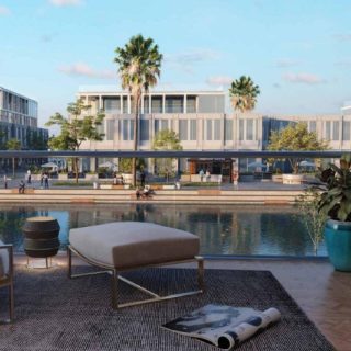 اشتري شقتك بمساحة 125 متر في كمبوند كانال ووك أيلاند الشيخ زايد