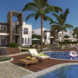 للبيع بقرية كورنادو الساحل الشمالي شاليه بمساحة 135 متر بسعر لقطه جداا