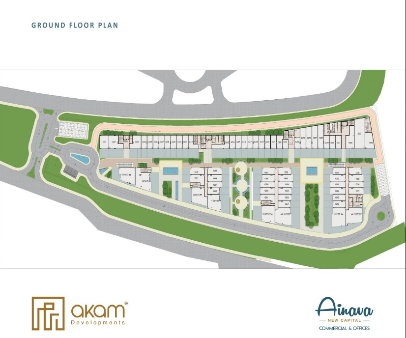 أحصل على مكتب في اينوفا العاصمة الإدارية بمساحة 72 متر
