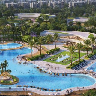 شقة رائعة 137م للبيع في موقع مميز جدا داخل مدينة نور هشام طلعت العاصمة