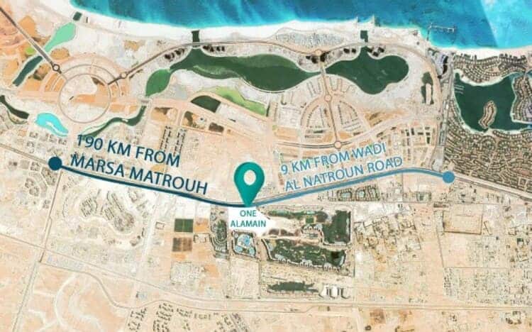 شاليهات للبيع في منتجع بورتو كروز العلمين 75 متر