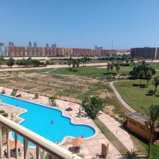 تحت سعر السوق شاليه 100م للبيع في سيا جولف باي مارينا الساحل