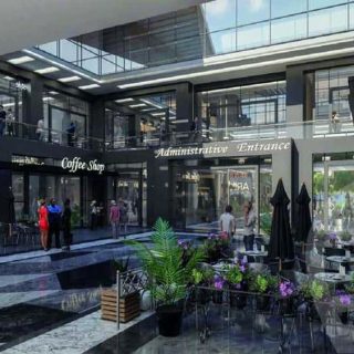 باقل من سعر السوق، محل في اركس القاهرة الجديدة 85م تشطيب كامل