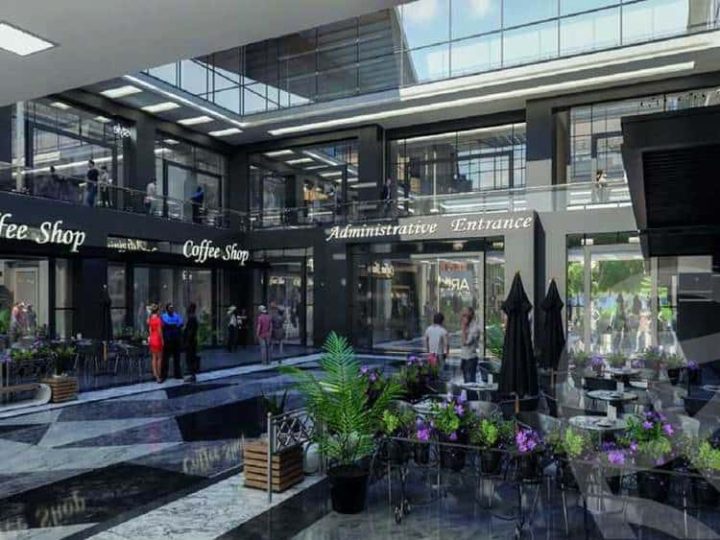 باقل من سعر السوق، محل في اركس القاهرة الجديدة 85م تشطيب كامل