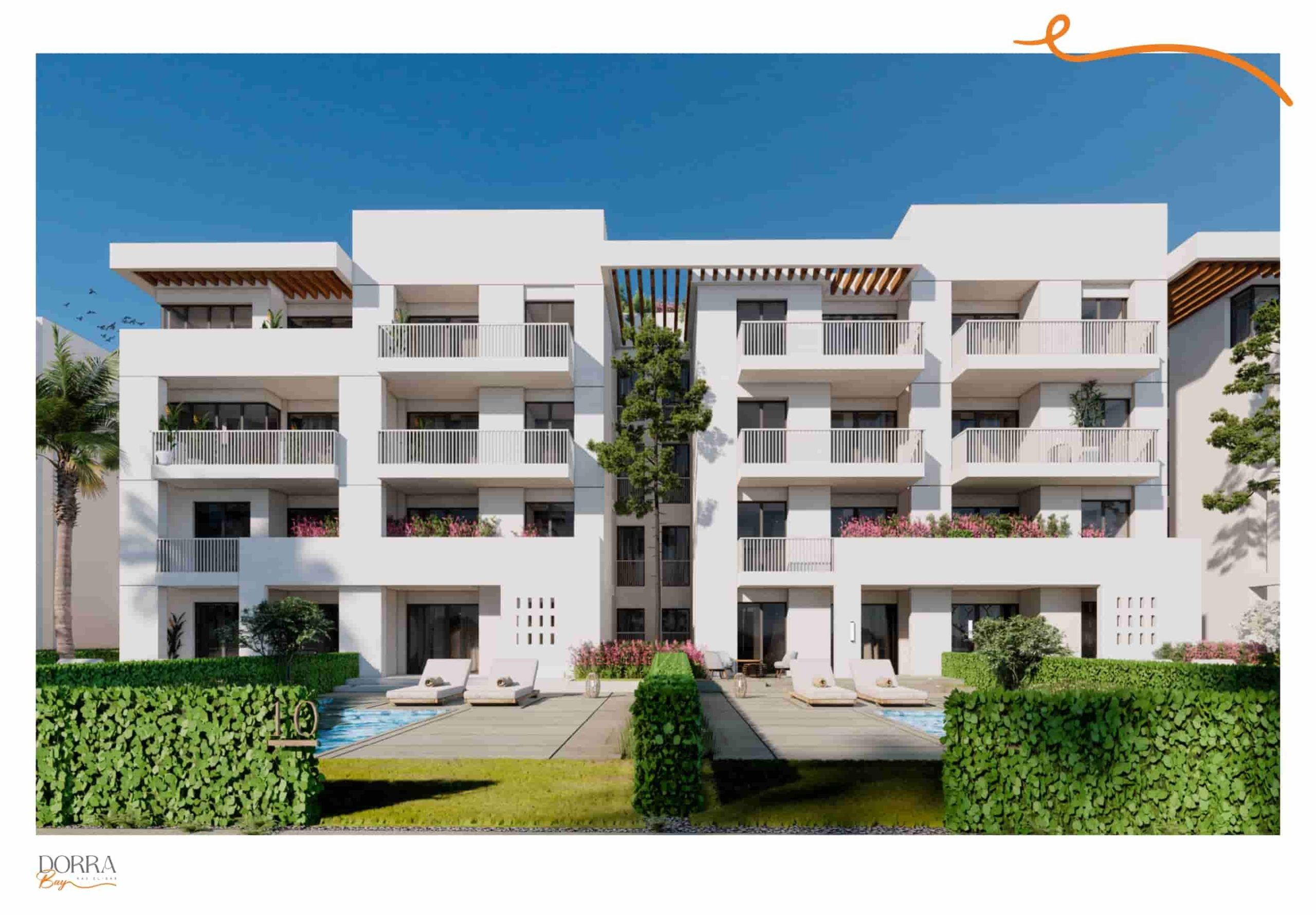 بمساحة 110 متر اسكن في مشروع دوراي باي راس البر