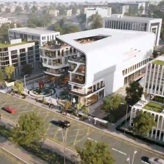 للبيع بالتقسيط مكتب 46 متر في روبيكس القاهرة الجديدة