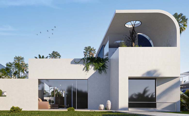 فيلا رائعة 340م للبيع في موقع مميز جدا داخل قرية نورد العلمين الجديدة الكازار