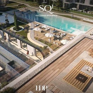 ارخص شقة 170م للبيع فى كمبوند SQ1 التجمع