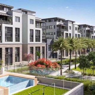 لمحبى الرقي شقة للبيع في كمبوند تريو فيلا القاهرة الجديدة بمساحة 157 متر