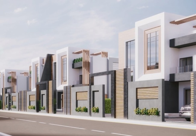 لمحبى الرقي توين هاوس للبيع في كمبوند سوليمار نيو زايد بمساحة 320 متر