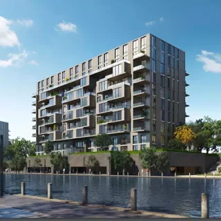 اشتري شقتك بمساحة 125 متر في كمبوند كانال ووك أيلاند الشيخ زايد