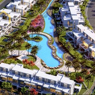 اميز تاون هاوس للبيع بكمبوند ليك ويست الشيخ زايد بمساحة 265 متر