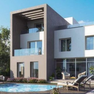 اميز تاون هاوس للبيع بكمبوند ليك ويست الشيخ زايد بمساحة 265 متر