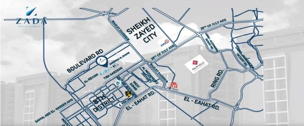 مول ليك 46 اكتوبر زادا للتطوير العقاري – Lake 46 October Mall