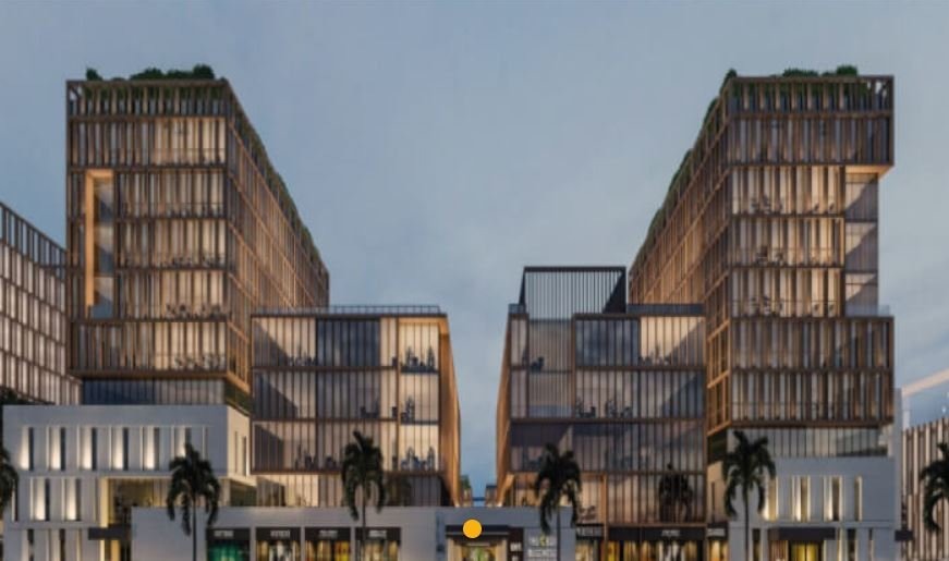 مكتب للبيع 35م في مول ذا بيج التجمع الخامس بتسهيلات فى السداد